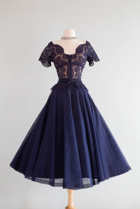 new look blue lace dress New Look asymmetric contrast lace trim midi dress in blue