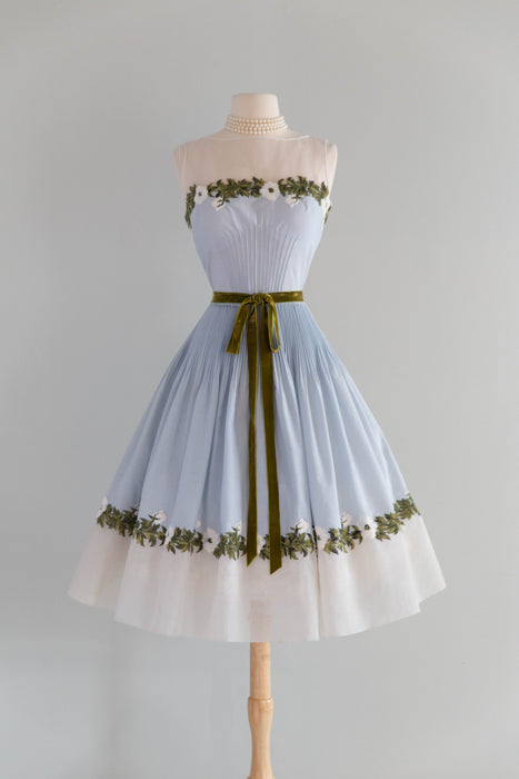 cotton party dress JANE dress Garden Party