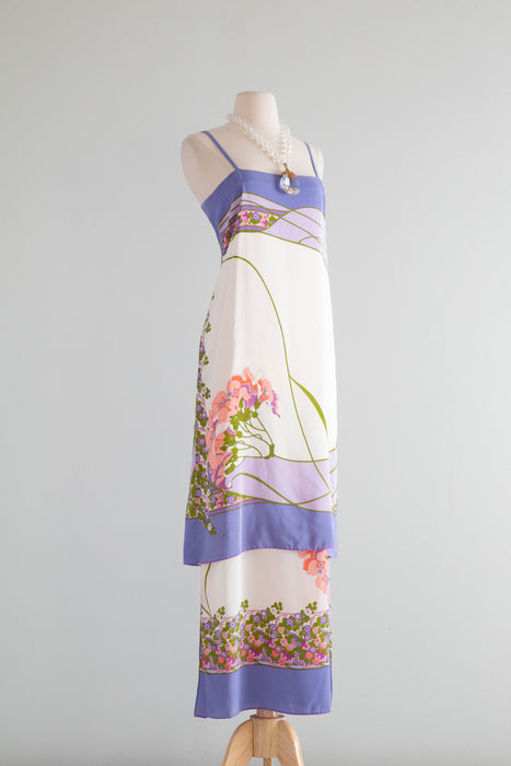custom made silk dresses Silk Gown with Convertible Infinity Straps