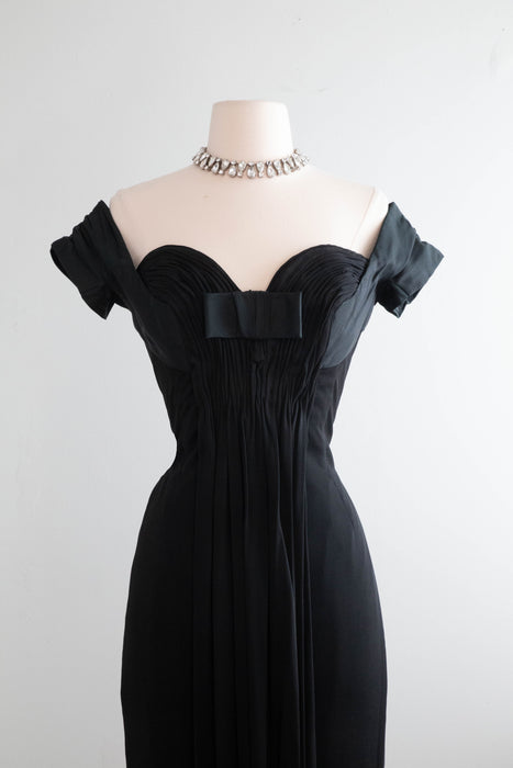oleg cassini cocktail dress OLEG CASSINI Black Tie Short Beaded Cocktail Dress Black Size 6 Style Exchange Boutique PGH