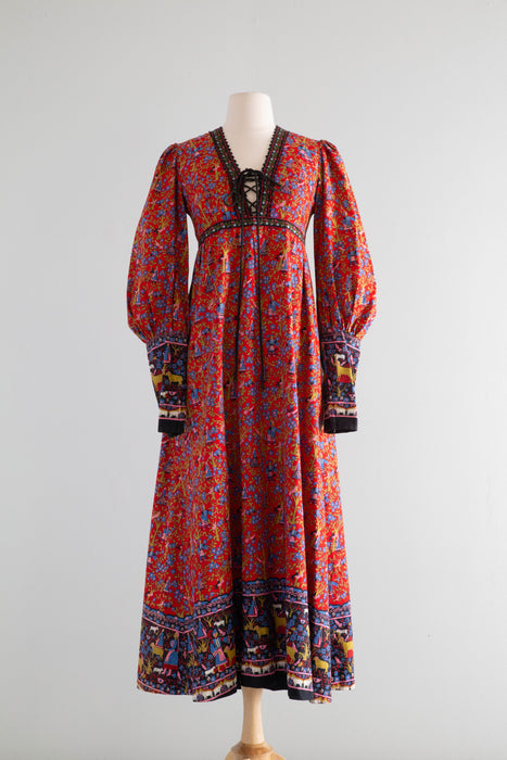 red gunne sax dress 1980s GUNNE SAX Dress Satin Red XS Deja Vintage Boutique