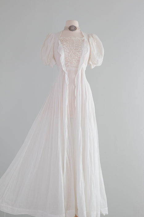 cotton bride dressing gown Cotton Robe and Nightgown Set, Cotton Robe, Maternity Robe Kfemme