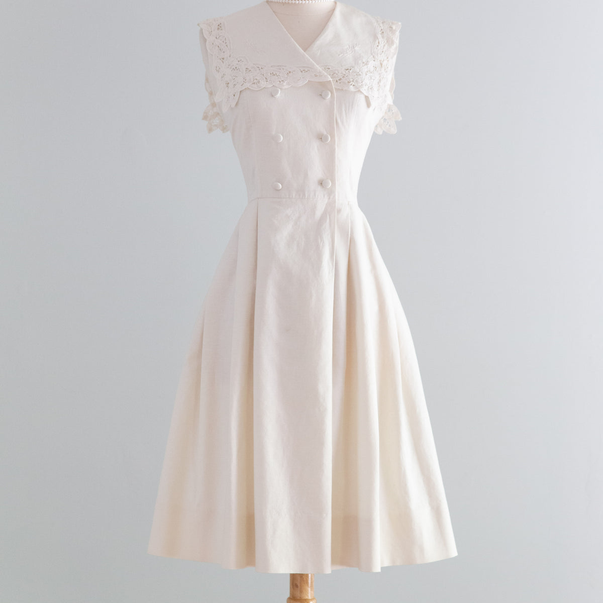 Romantic Vintage Laura Ashley Linen Engagement Dress / Small – Xtabay Vintage