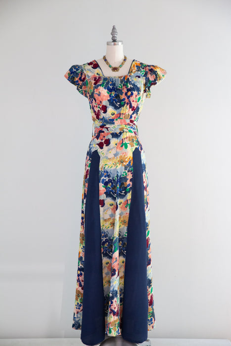 strapless open back dress Valensole Swiss Dot Maxi Dress