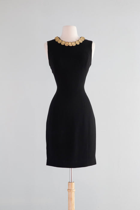 Iconic 1990's Moschino Cheap and Chic Black Dress With Coins / Small – Xtabay Vintage Iconic 1990's Moschino Cheap and Chic Black Dress With Coins / Small – Xtabay Vintage