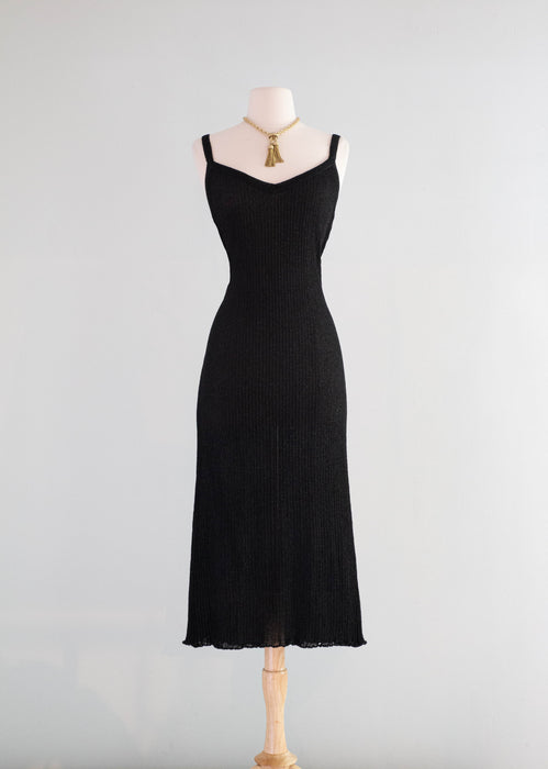 Sexy Vintage Italian Chic 1970's Missoni Ribbed Knit Evening Dress / M Xtabay Vintage Sexy Vintage Italian Chic 1970's Missoni Ribbed Knit Evening Dress / M Xtabay Vintage
