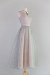 organza windowpane waverly dress Organza Windowpane Waverly Dress