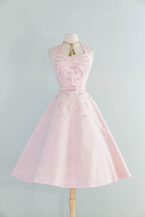 pale pink beach dress Pink Silk Maxi Dress for warm holidays Lindsey Brown