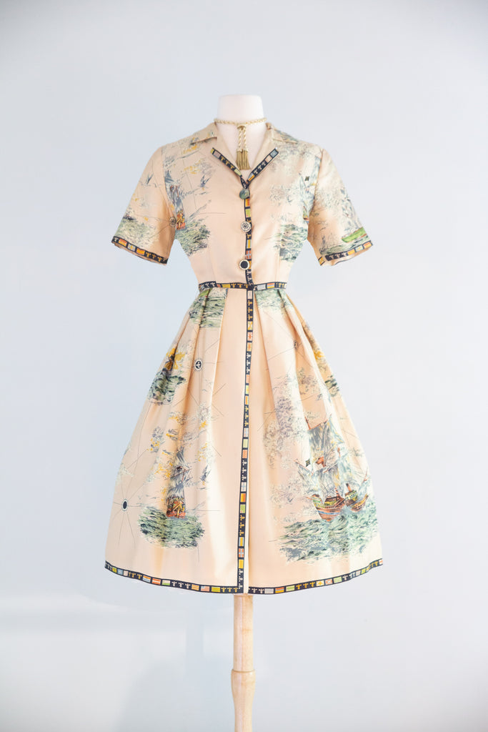 1950's a line dress 1950's a Line Dress