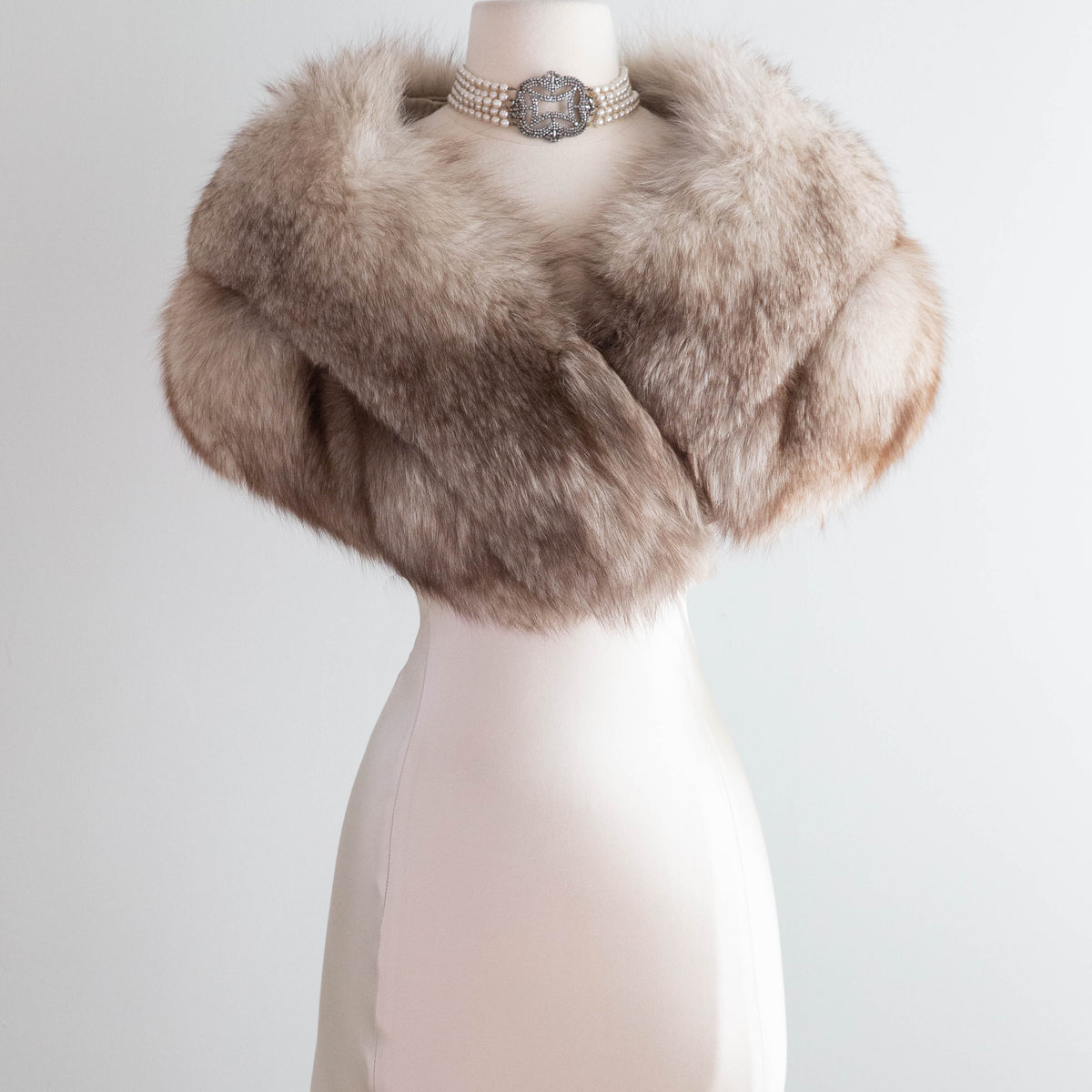 Ameri vintage ★fur bustier The April - Sitka Fur Gallery