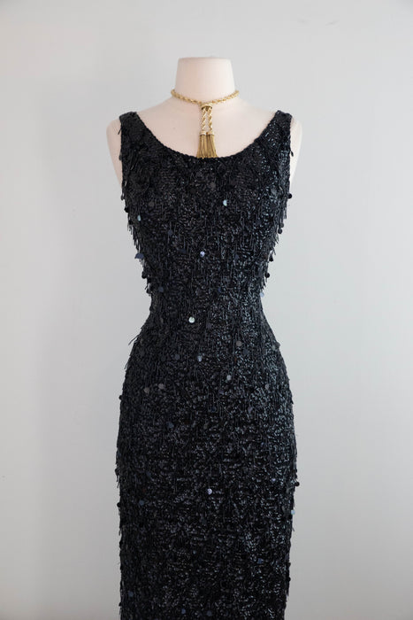 Iconic Early 1960's Beaded Evening Gown From The Personal Wardrobe Of Sophia Loren