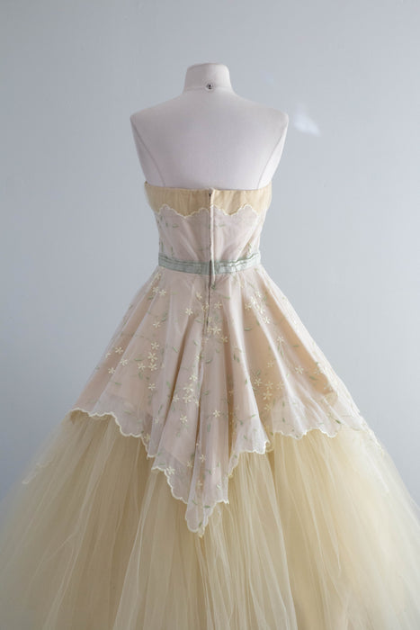 Ethereal 1950's Style Fairy Party Dress / Medium – Xtabay Vintage