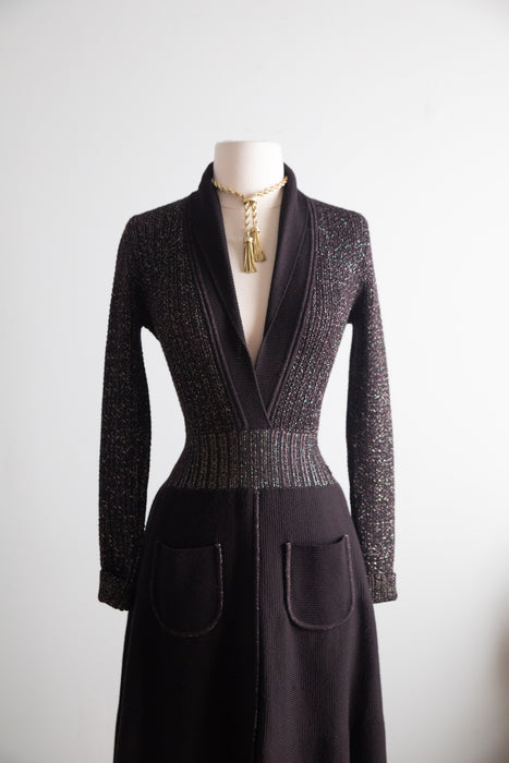 Vintage Chanel Boutique Knit Dress, Fall/Winter 2001