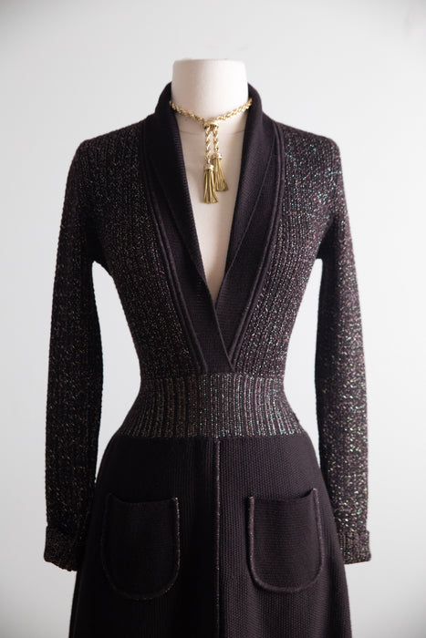Vintage Chanel Boutique Knit Dress, Fall/Winter 2001