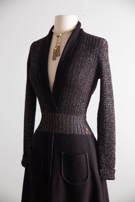 Vintage Chanel Boutique Knit Dress, Fall/Winter 2001