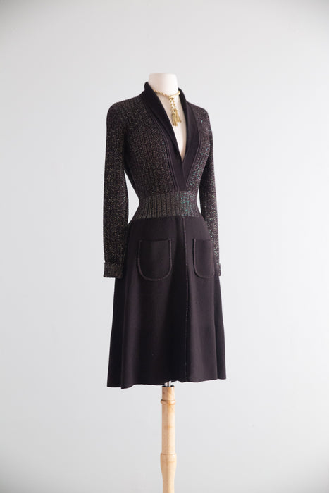 Vintage Chanel Boutique Knit Dress, Fall/Winter 2001