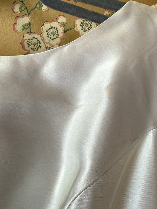 The Cutest Early 1960's Lavender Color Blocked Party Dress / Small