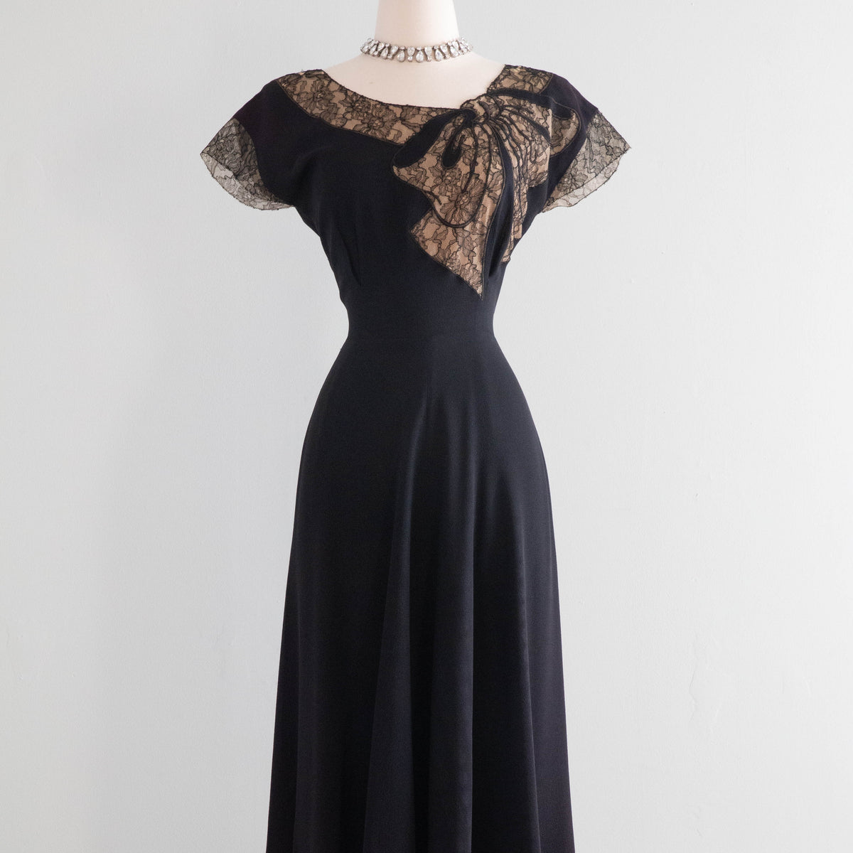 sachin and babi light blue dress Late 1940's Peggy Hunt Illusion Bow Lace Cocktail Dress / SM – Xtabay  Vintage