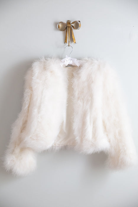 Fabulous Vintage Marabou Jacket From I.Magnin / S