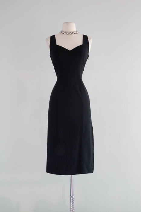 Iconic 1990's LBD Silk Cocktail Dress By John Galliano / Small Xtabay Vintage Iconic 1990's LBD Silk Cocktail Dress By John Galliano / Small Xtabay Vintage