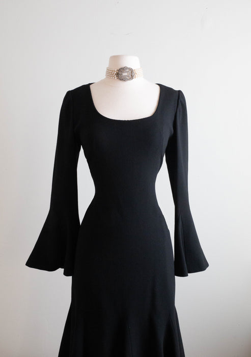 wool cocktail dress Strapless Sweetheart Silk-Wool Cocktail Dress