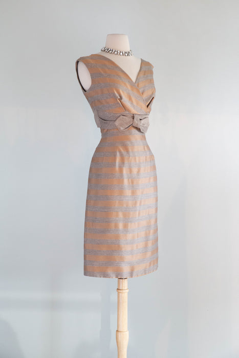 Fabulous 1950's Wiggle Dress & Matching Jacket / M