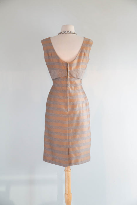 Fabulous 1950's Wiggle Dress & Matching Jacket / M