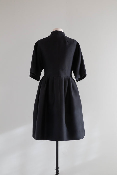 Elegant 1960's Raelson Couture Evening Coat / ML