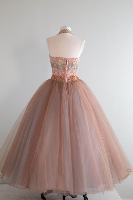 Spectacular 1950's Emma Domb Sugar Plum Fairy Gown / Small