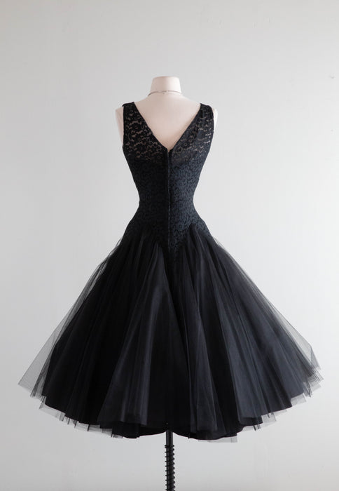 black illusion cocktail dress Black Long Sleeve Mini Dress with Sheer Mesh Yoke for Parties