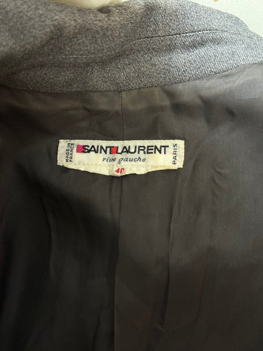 Vintage Yves Saint Laurent “Rive Gauche” Wool Suit, circa late 1970s–early 1980s / SM