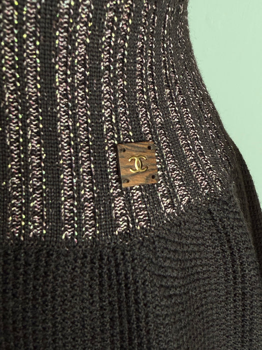 Vintage Chanel Boutique Knit Dress, Fall/Winter 2001