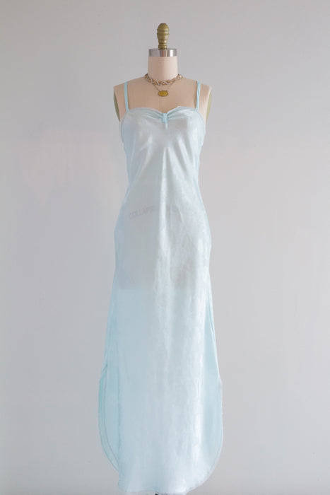 Dreamy 1980's Christian Dior Slip Night Gown / Small