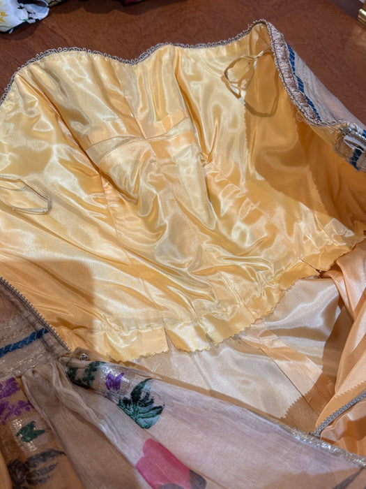 Extraordinary 1950’s Pauline Lake for the Royal Hawaiian Hotel Strapless Evening Dress / Small