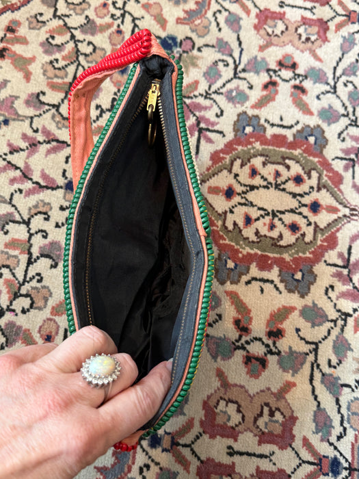 Rare 1940's Rainbow Telephone Cord Handbag