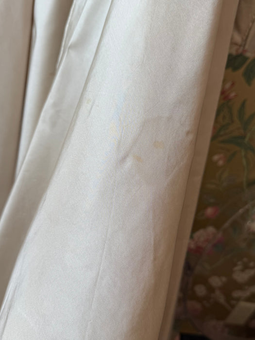 Iconic 1955 Luis Estevez for Grenelle Peau de Soie Cocktail Dress / S