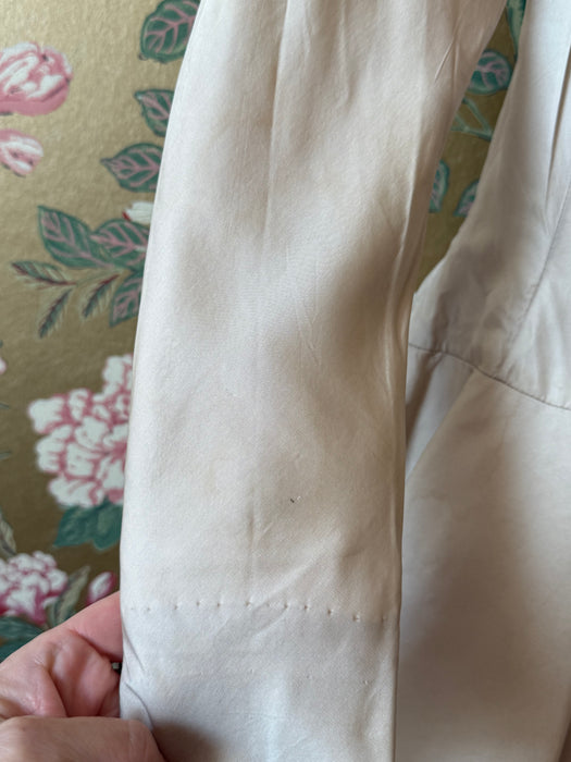 Iconic 1955 Luis Estevez for Grenelle Peau de Soie Cocktail Dress / S