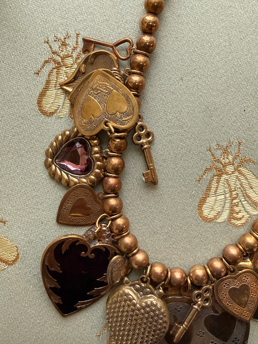 Vintage Sweetheart Locket Collection Necklace For Valentines Day