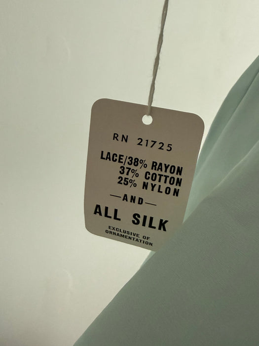 Classic Late 1950's Tiffany Blue Party Dress New With Tags By Kay Selig / M