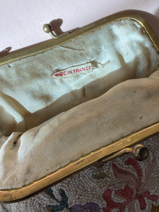 Charming 1920's French Micro Beaded Handbag