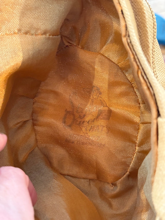 Rare 1920's Straw Cloche Hat By Style Queen / 22