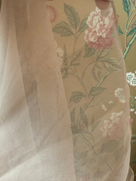 Fabulous Late 1940’s Peggy Hunt Original Illusion Lace  Evening Dress / Sm