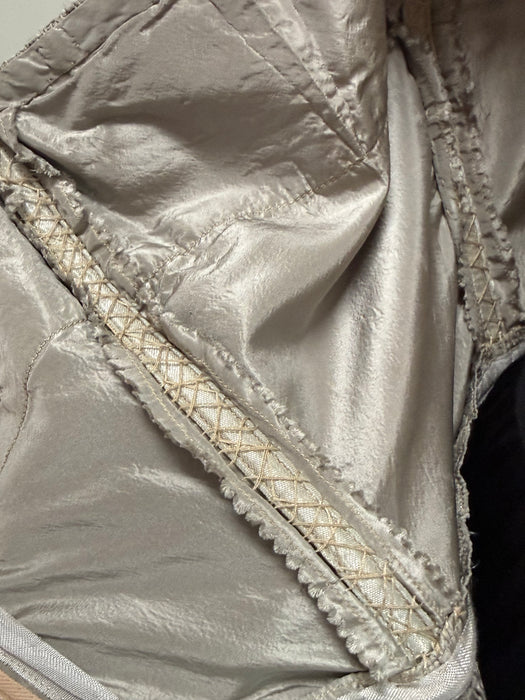 Exquisite 1950's Silk Taffeta Party Dress With Matching Jacket From I.Magnin / S