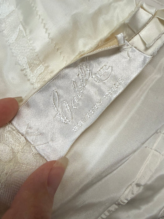 1950's Fairytale Wedding Gown By Cahill of Beverly Hills / S