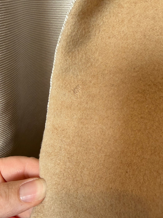 Fabulous Late 1950’s Cashmere Coat and Matching Silk Dress Set / SM
