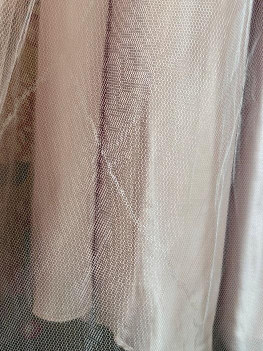 Ethereal 1950's Unicorn Pastel Tulle and Lace Prom Gown / S
