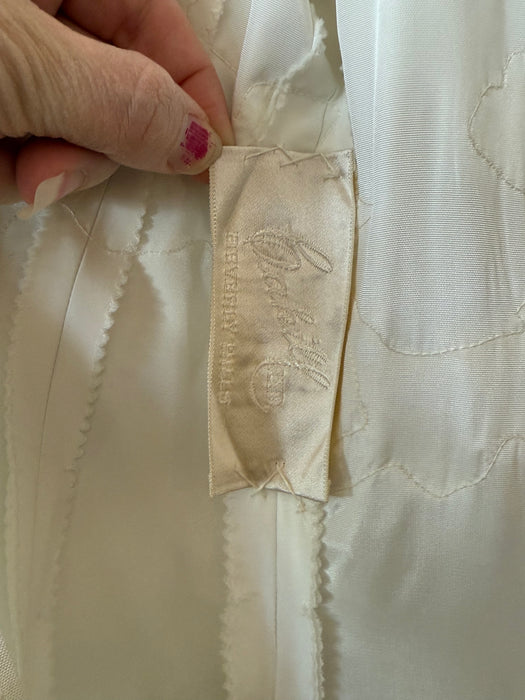 Spectacular 1950s Cahill of Beverly Hills Wedding Gown / Small