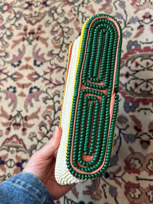 Rare 1940's Rainbow Telephone Cord Handbag