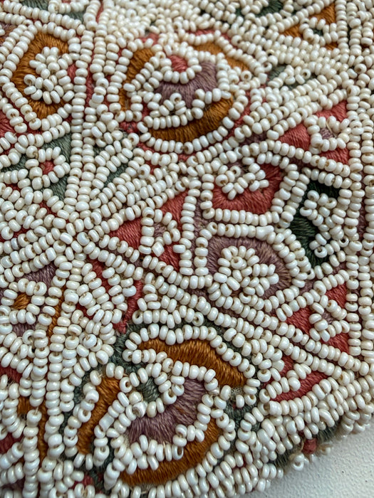 Beautiful Hand Beaded Art Deco Era Hand Bag