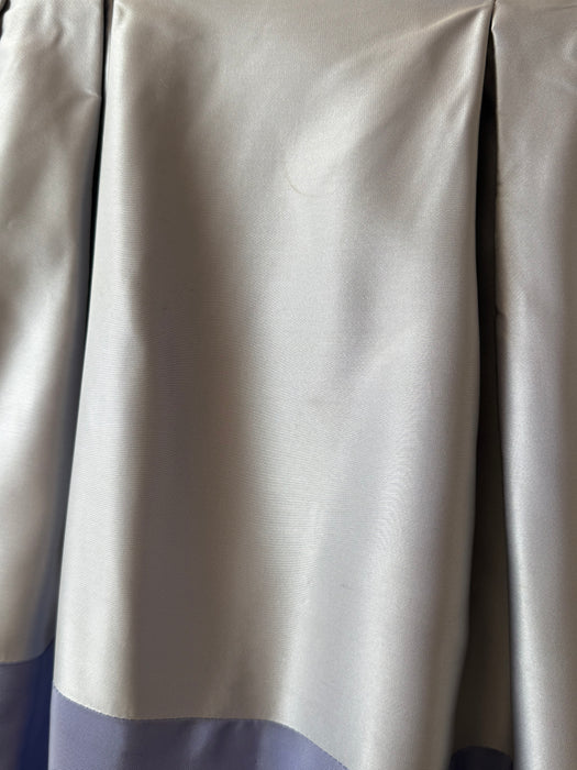 The Cutest Early 1960's Lavender Color Blocked Party Dress / Small